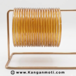 Golden Ochre Translucent Bangles