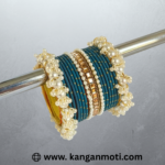 Square Karra with zinc color Bangles