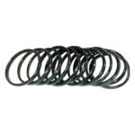 24 Piece Handcrafted Glass Bangles Set in Black and Colourful Marble for Women in Pakistan - Image 3