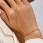 Gold Stone Bracelet Ring for Women in Pakistan