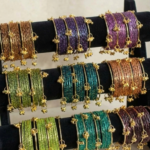 9 Set Box Kashmiri Raindrop Bangles