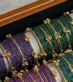 9 Set Box Kashmiri Raindrop Bangles