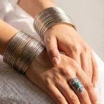 High Quality Metal Steel Bangles Set for Women – Pack of 12