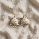 Matte Finish Jhumki Earrings for Girls & Women – Casual & Party Wear